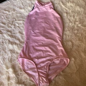 Mariia Mock Neck Tank Leotard